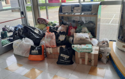 Donations affected by floods