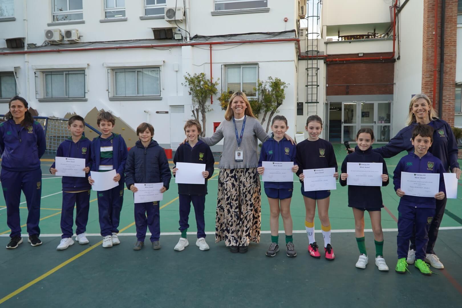 PE Colours and Cross Merit Awards PE Colours and Cross Merit Awards
