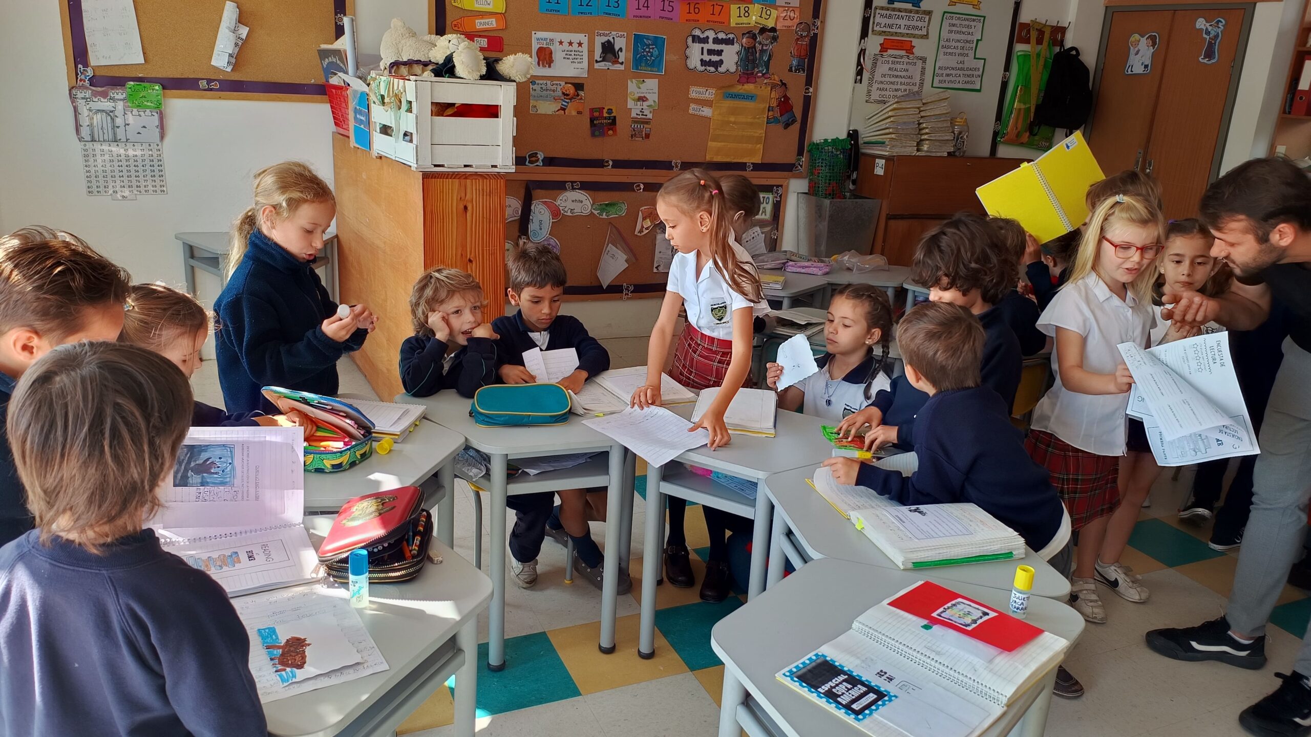 Y1 shared an activity with K5 Y1 shared an activity with K5