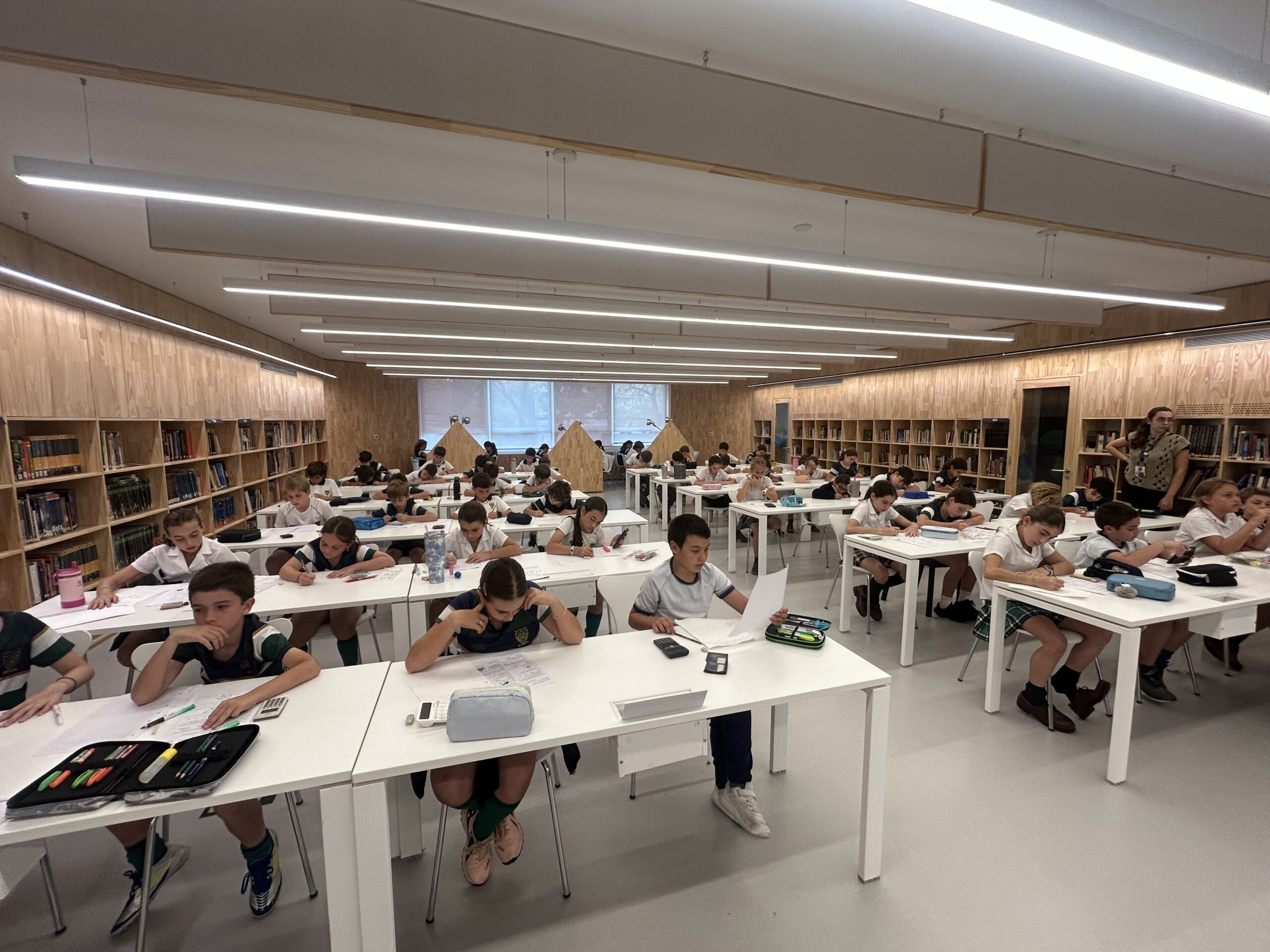 First School Round of the OMA Ñandú in Olivos Primary! ✨📐