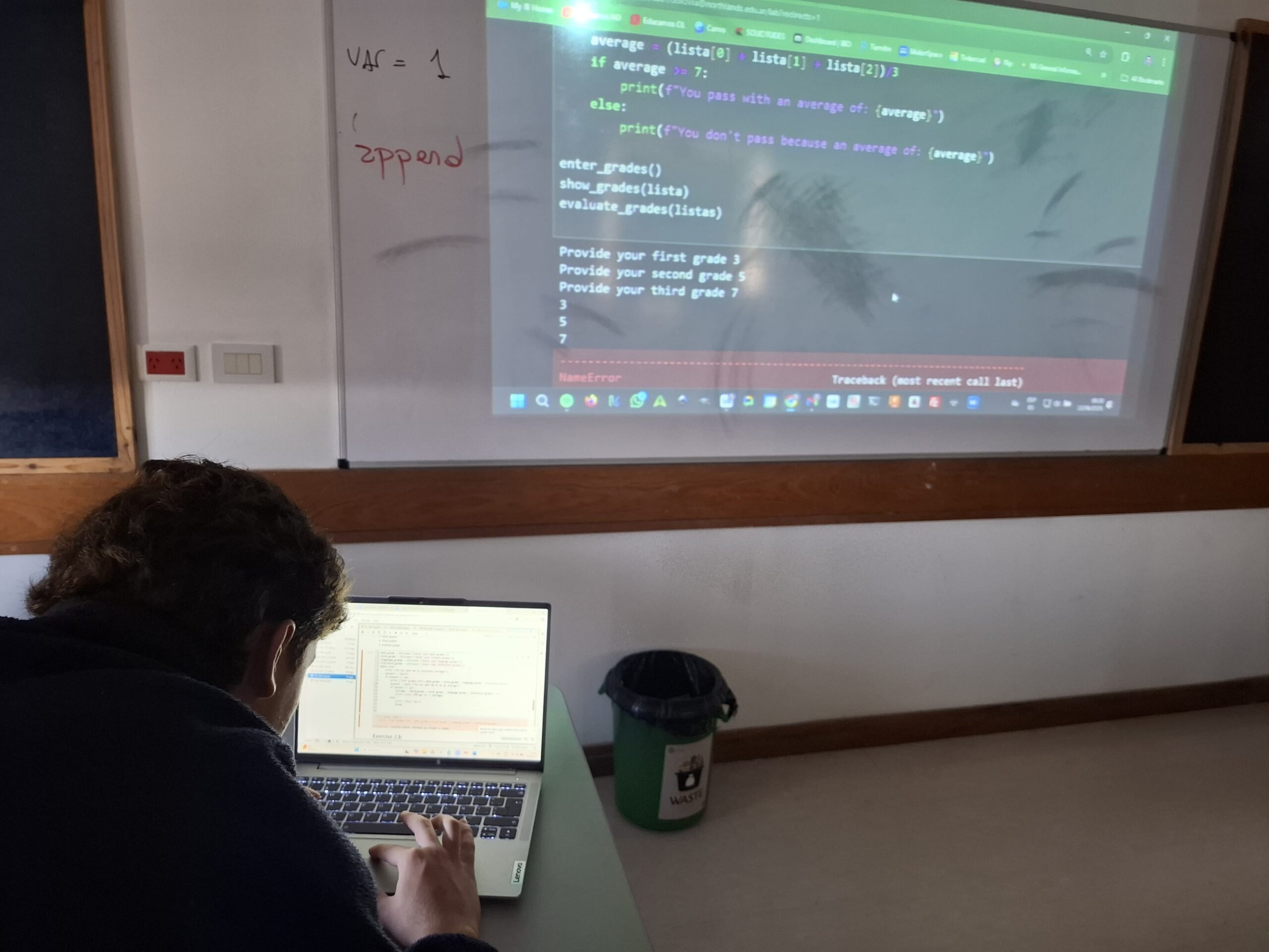 Year 10 Students Dive into the World of Python Year 10 Students Dive into the World of Python