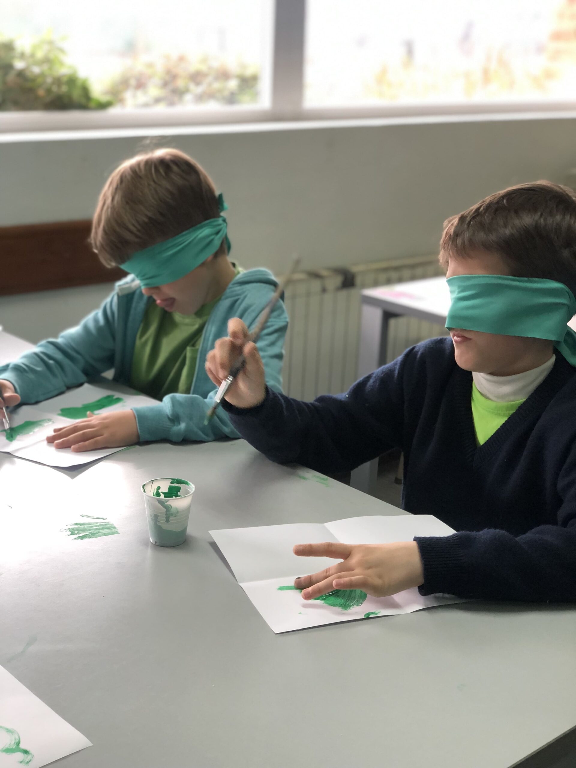 Y4 – Blind Painters Workshop with AUDELA Y4 – Blind Painters Workshop with AUDELA