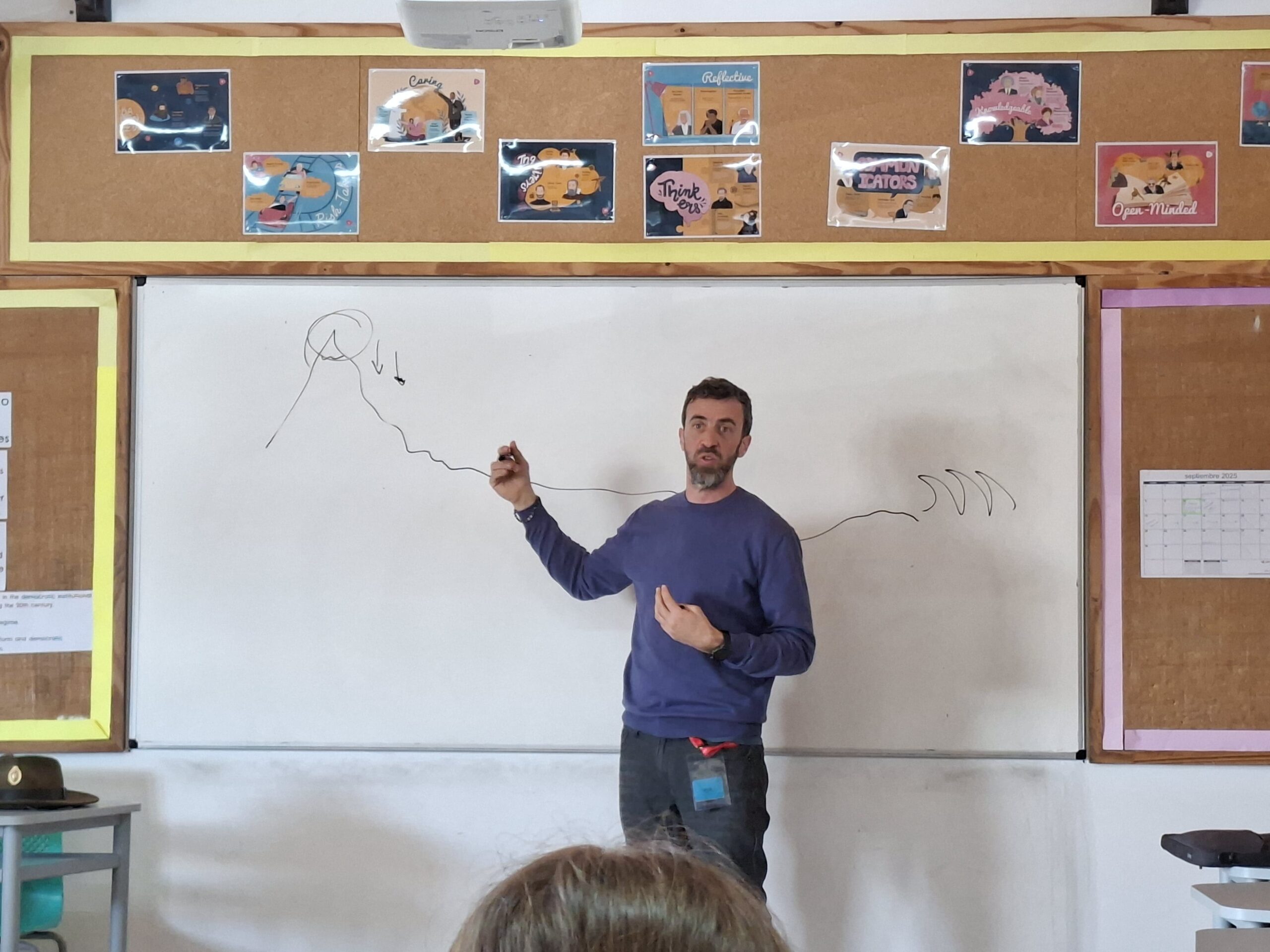 We were honored to receive a visit from Agustín, a park ranger from a protected area. We were honored to receive a visit from Agustín, a park ranger from a protected area.