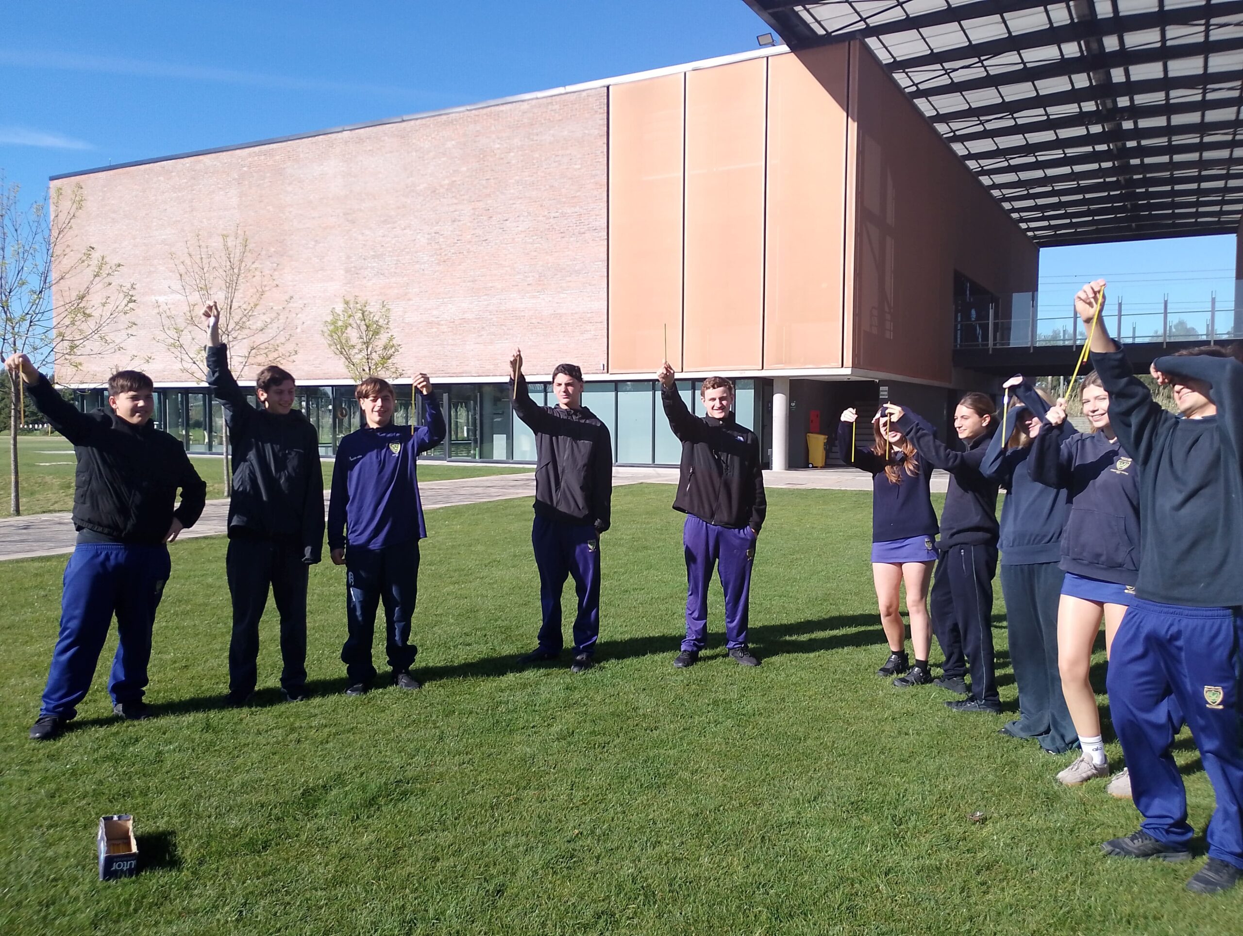 Year 11 ESS Students Record Atmospheric Data Outdoors Year 11 ESS Students Record Atmospheric Data Outdoors