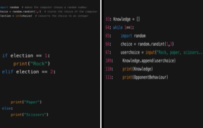 Exploring Python, Machine Learning and Computational Thinking