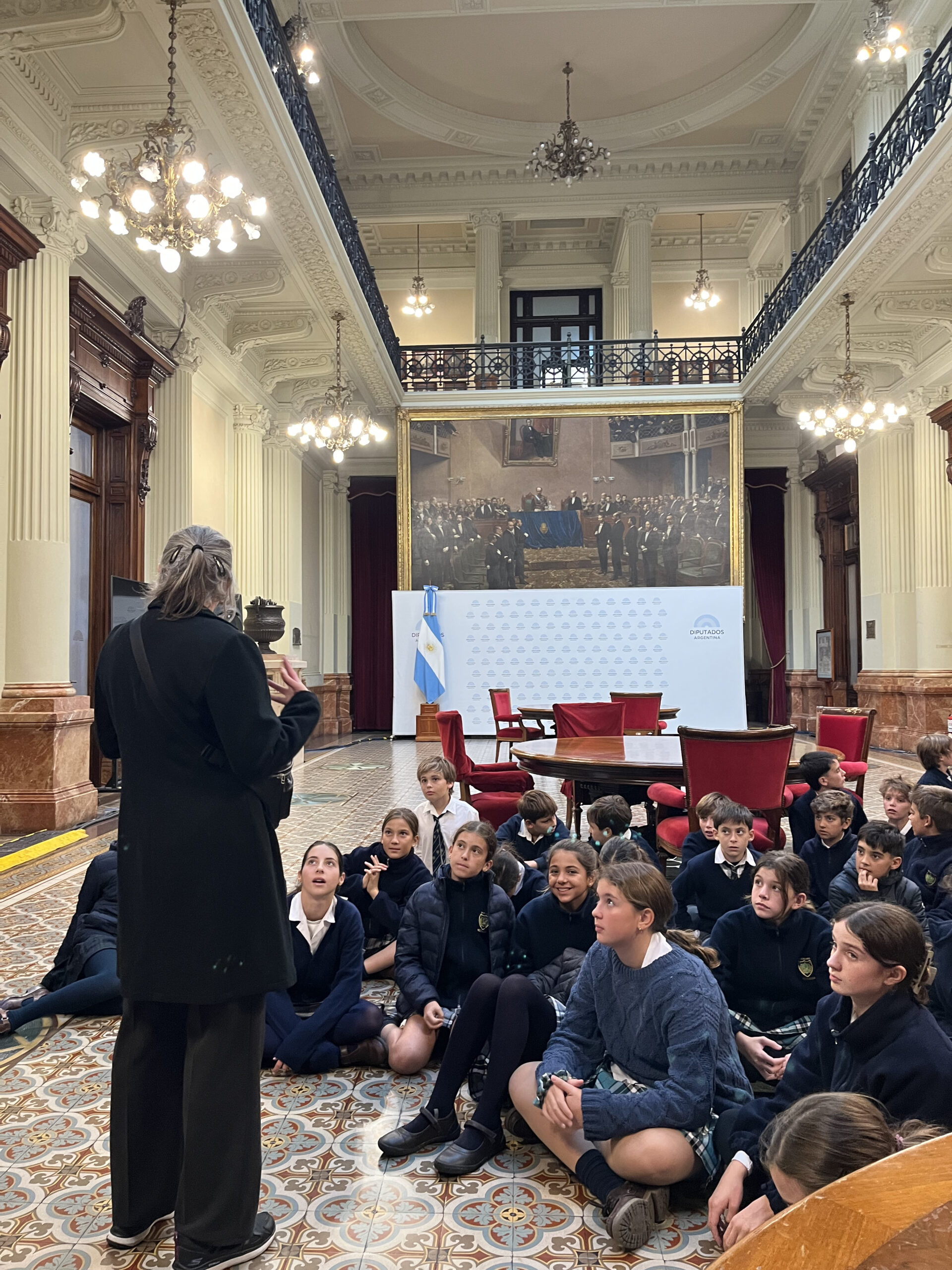 Y6 Nordelta visited the National Congress Y6 Nordelta visited the National Congress