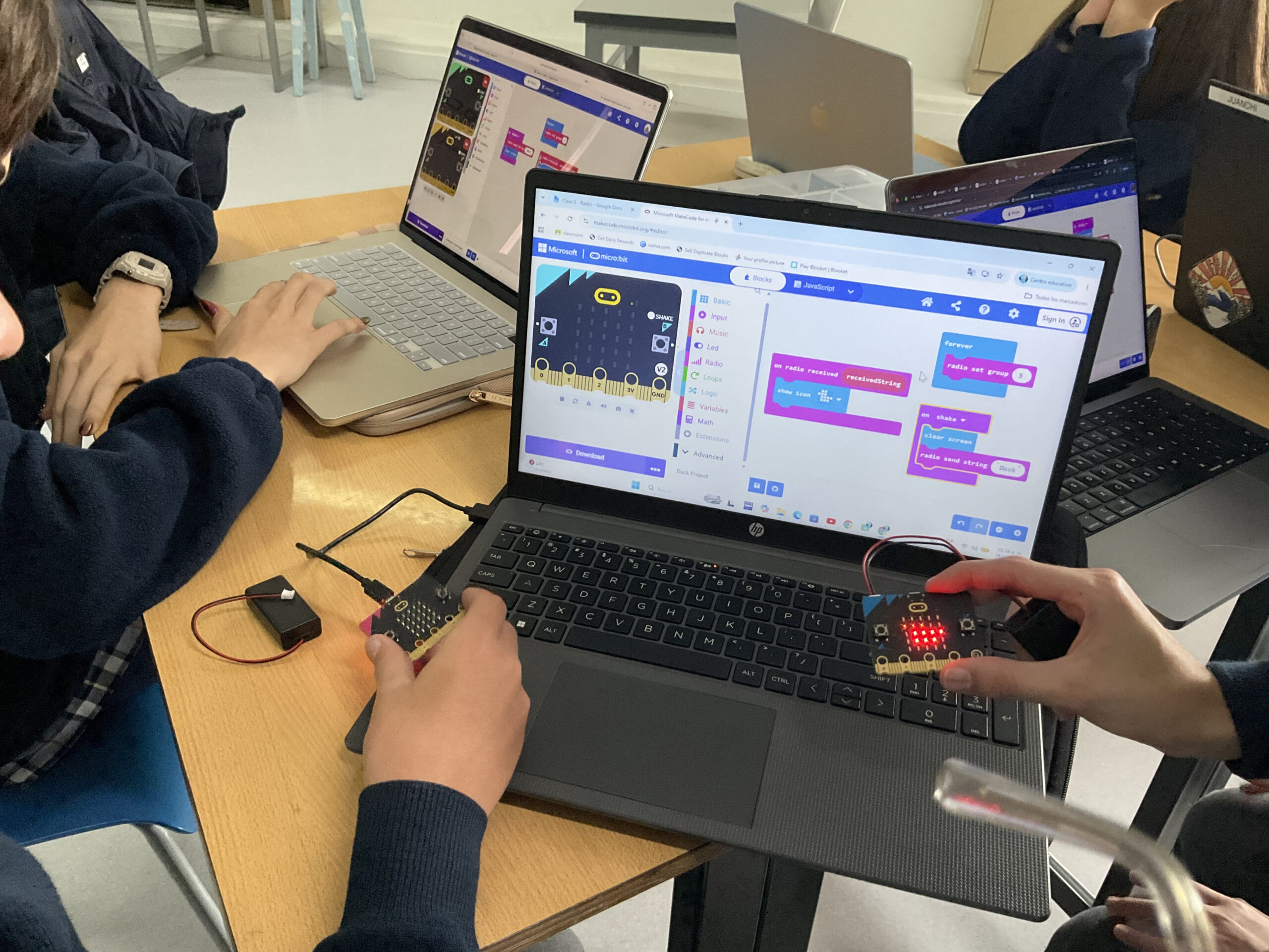 Wireless Connections with micro:bit in Year 7