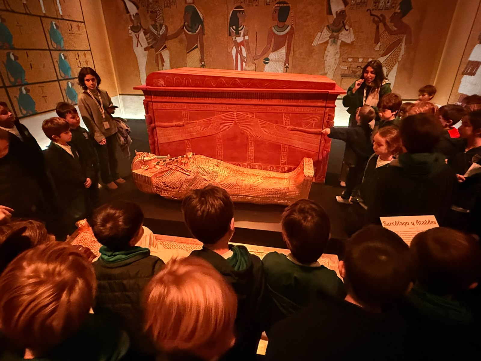 Year 2 Visits the Tutankhamun Exhibition! Year 2 Visits the Tutankhamun Exhibition!